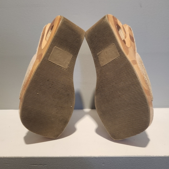 Vintage Tan Open toe clogs - Picture 2 of 4